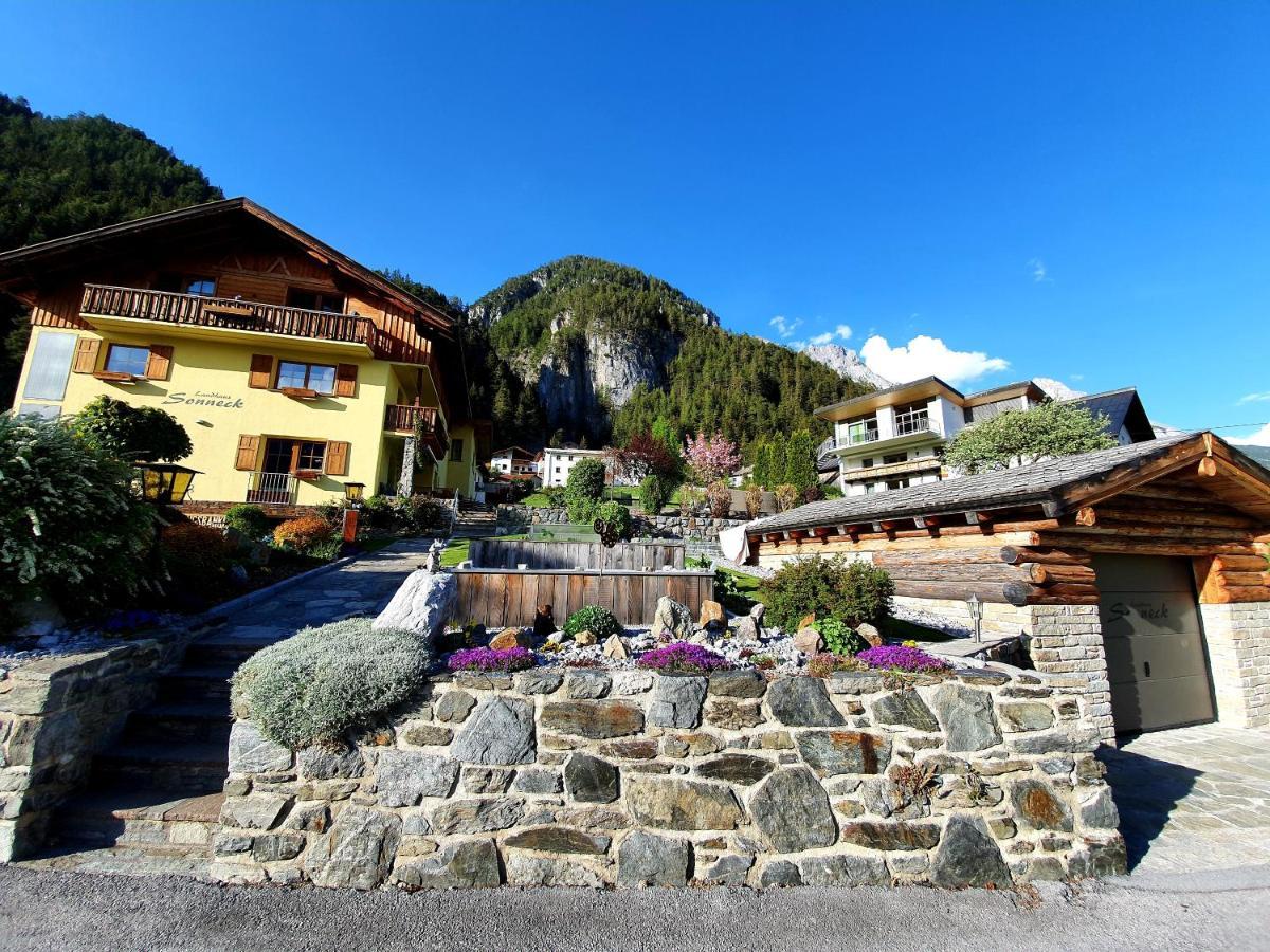 Apartmán Landhaus Sonneck Pettneu am Arlberg Exteriér fotografie