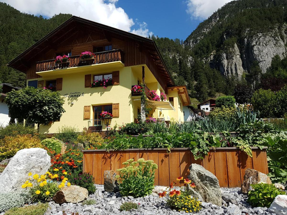 Apartmán Landhaus Sonneck Pettneu am Arlberg Exteriér fotografie