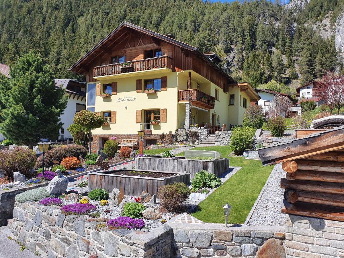 Apartmán Landhaus Sonneck Pettneu am Arlberg Exteriér fotografie